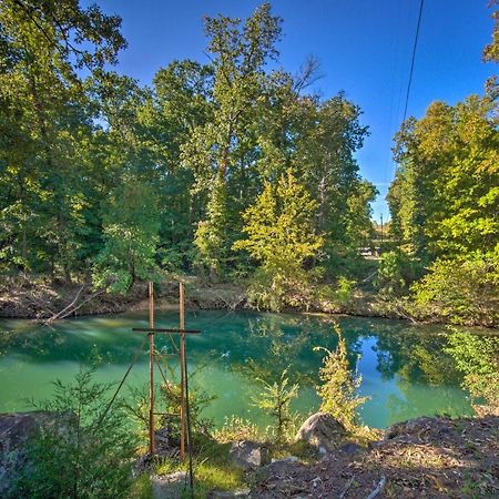 The Treehouse Cabin Creekside Home With Hot Tub! Summerville Exterior photo